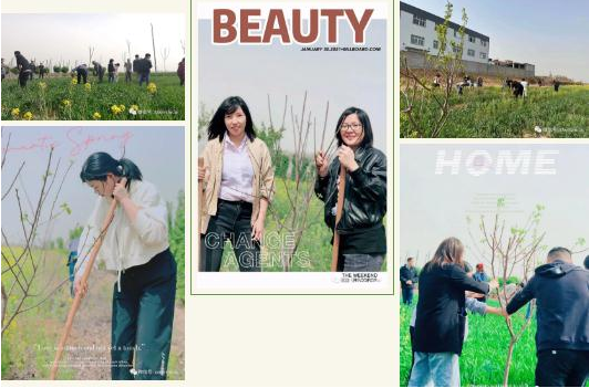 百花盛開浪漫季，萬堂磚雕與您一起相約春天、共植希望！